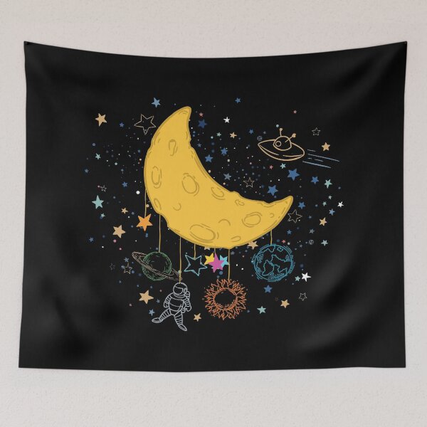 Item preview, Humans in space on the Moon designed and sold by nongengz.