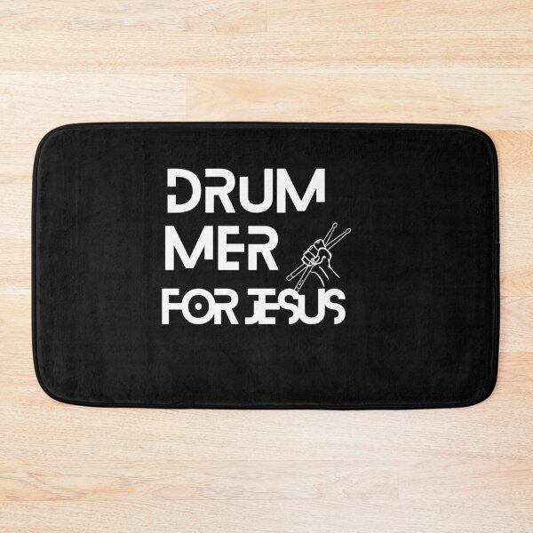 Item preview, Copy of Drummer for christ-christian sticker designed and sold by Faithandpattern.
