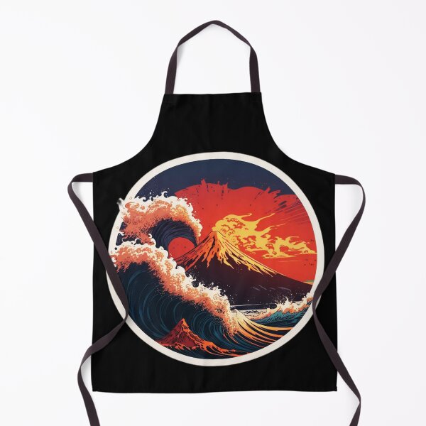 Item preview, Vintage Volcano Eruption and Tsunami in Hawaii designed and sold by NautiChic.