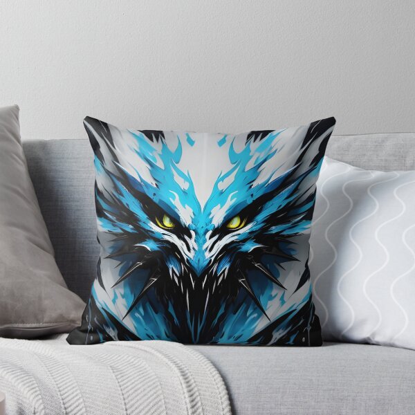 Item preview, abstract angry animal dragon themes art background bird bird of prey black cartoon claw design detailed drawing eye face feather geometric graphic head hunt hunter illustration intense isolated designed and sold by medo306090.