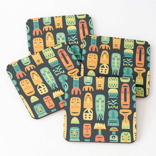 Item preview, Moai Easter Island Statue pattern designed and sold by Sp3ctrumOfColor.