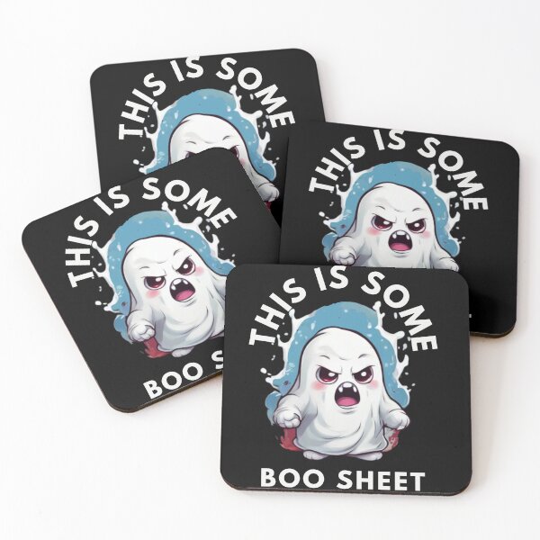 Item preview, This Is Some Boo Sheet: Angry ghost designed and sold by Rio77 Styles.