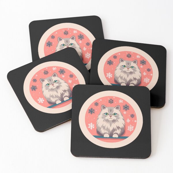Item preview, Siberian Cat Xmas Ornament, Love Cats designed and sold by Logiamerch.