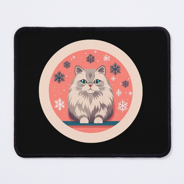 Item preview, Siberian Cat Xmas Ornament, Love Cats designed and sold by Logiamerch.