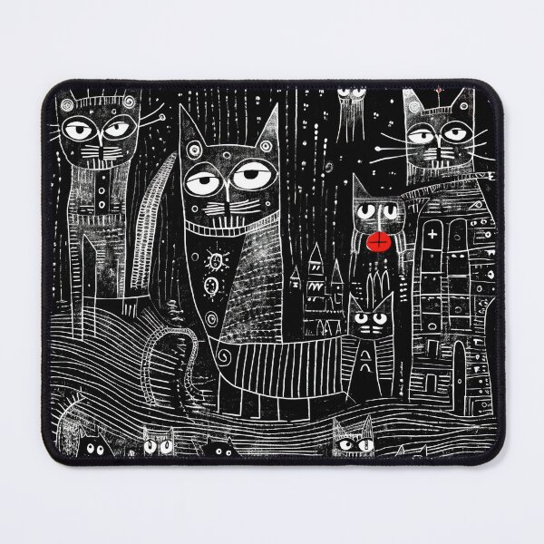 Item preview, "Whimsical Cats # 25” designed and sold by Whimsical-Fun.