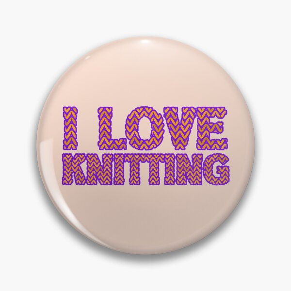 Item preview,  of  I love knitting designed and sold by trudette.