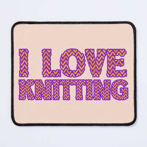 Item preview,  of  I love knitting designed and sold by trudette.