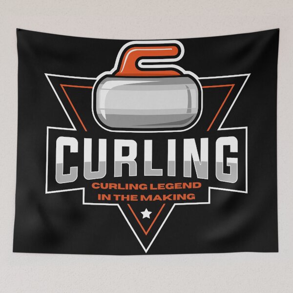 Item preview, Curling Legend In The Making - Ice Sweep Legend designed and sold by RuyaFab.