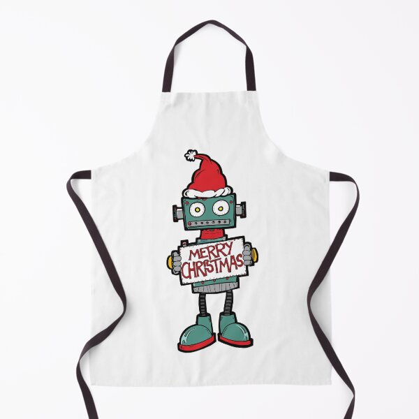 Item preview, Merry Christmas Robot – 2024 - Stupid Cute Holiday Design designed and sold by SorryFrog.