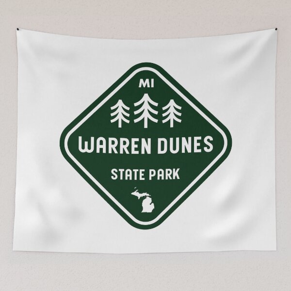 Item preview, Warren Dunes State Park Michigan Rhombus designed and sold by bivenart.