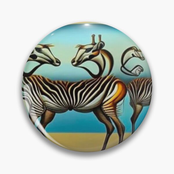 Item preview, Antelopes reflecting Zebras designed and sold by George Hutton Hunter.