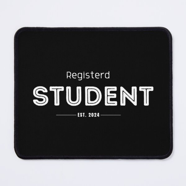 Item preview, Registered Student est 2024 designed and sold by InnovativeGFX.
