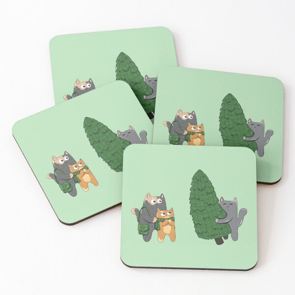 Item preview, Cats Buying A Christmas Tree Print designed and sold by Julia Sol.