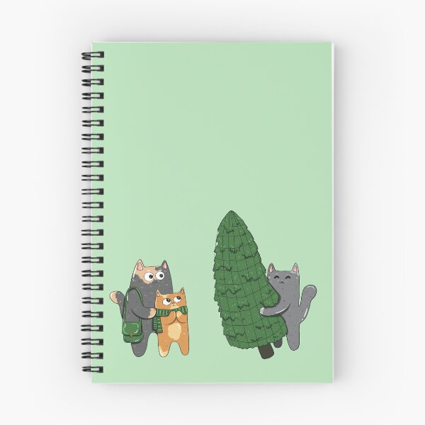 Item preview, Cats Buying A Christmas Tree Print designed and sold by Julia Sol.