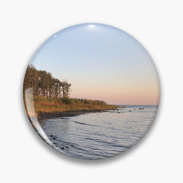 Item preview, lake shore, autumn landscape, calm  water designed and sold by mrivserg.