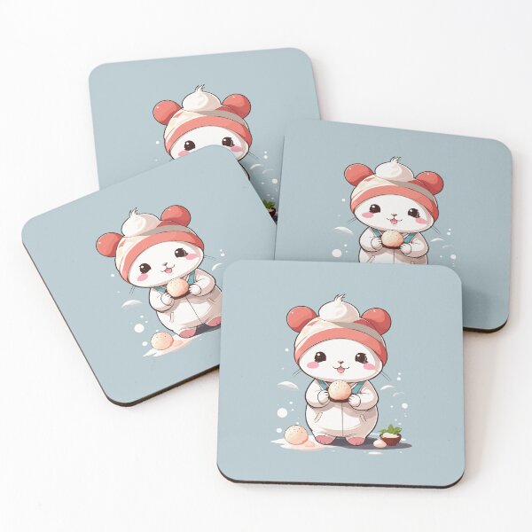 Item preview, Mochi: Cartoon Illustration designed and sold by InkInspiratons.