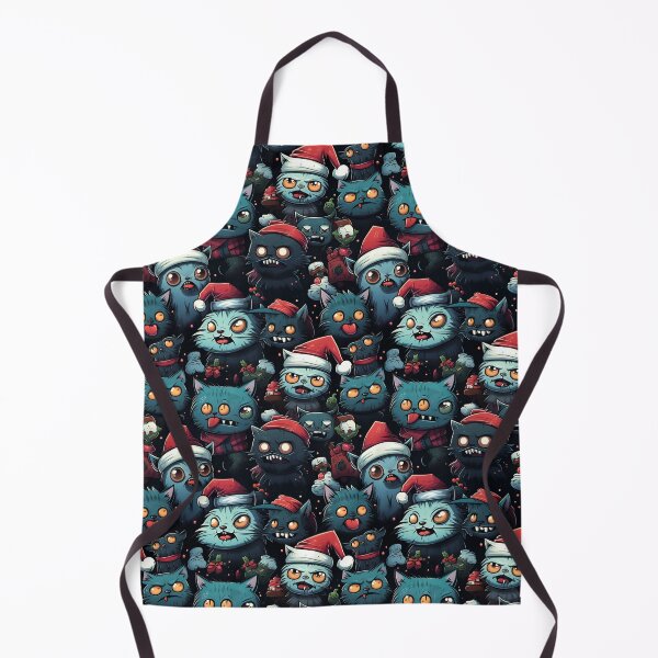 Item preview, Mutated Christmas Zombie Cats pattern designed and sold by Sp3ctrumOfColor.