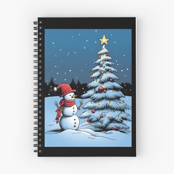 Item preview, Snowman And Christmas Tree designed and sold by TorpStore.