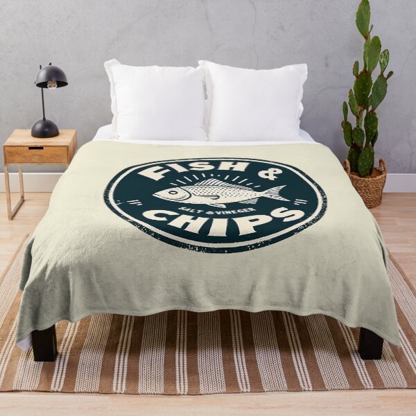 Item preview, Fish n Chips logo designed and sold by PickledjoArt.