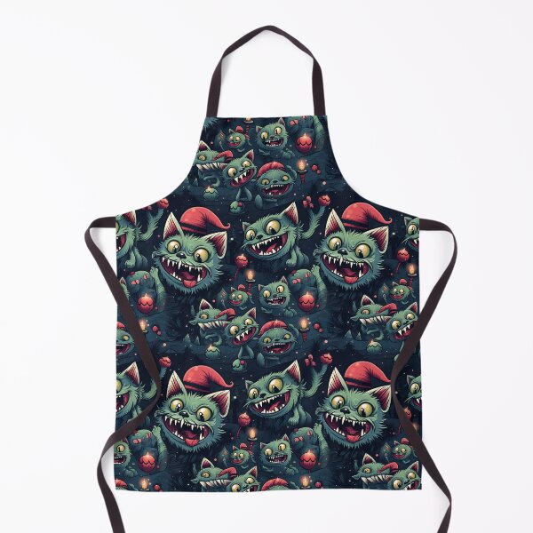 Item preview, Christmas Zombie Cats pattern designed and sold by Sp3ctrumOfColor.