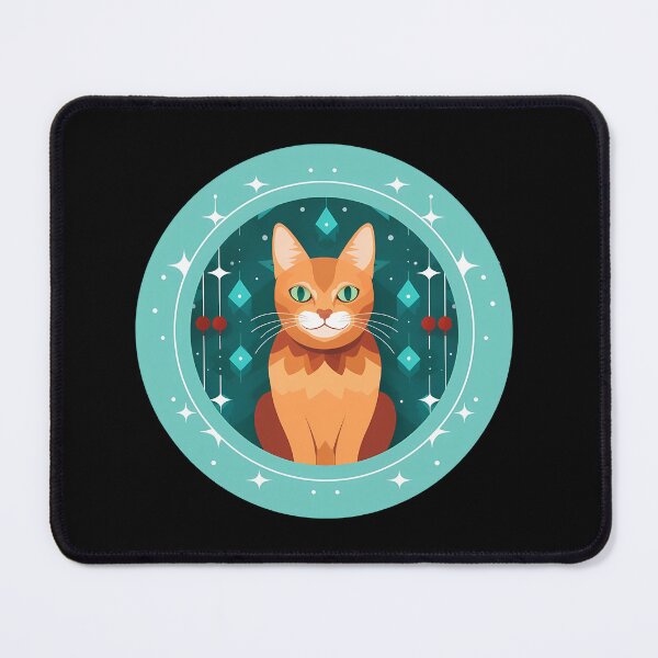 Item preview, Somali Cat Xmas Ornament, Love Cats designed and sold by Logiamerch.
