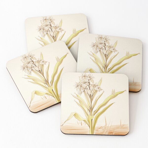 Item preview, Yucca Flowers Inspired By My Mothers Flower Paintings  designed and sold by CDC40.