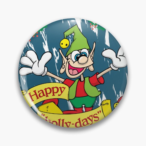 Item preview, Happy Holly-days_ Happy Holidays designed and sold by TeraiNB.