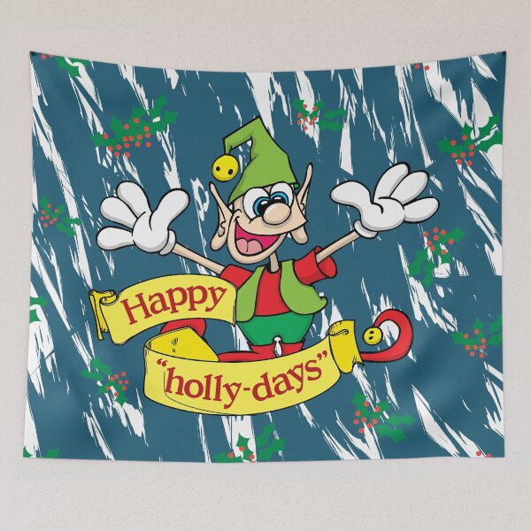 Item preview, Happy Holly-days_ Happy Holidays designed and sold by TeraiNB.