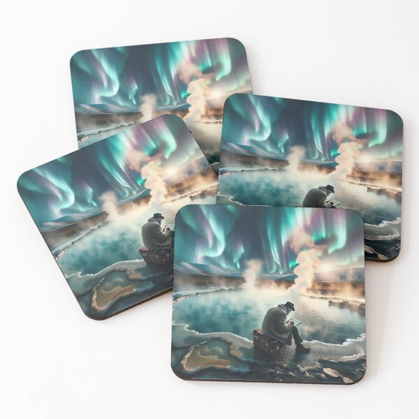 Item preview, Arctic Dreams Beneath the Aurora designed and sold by PictorialWhimsy.
