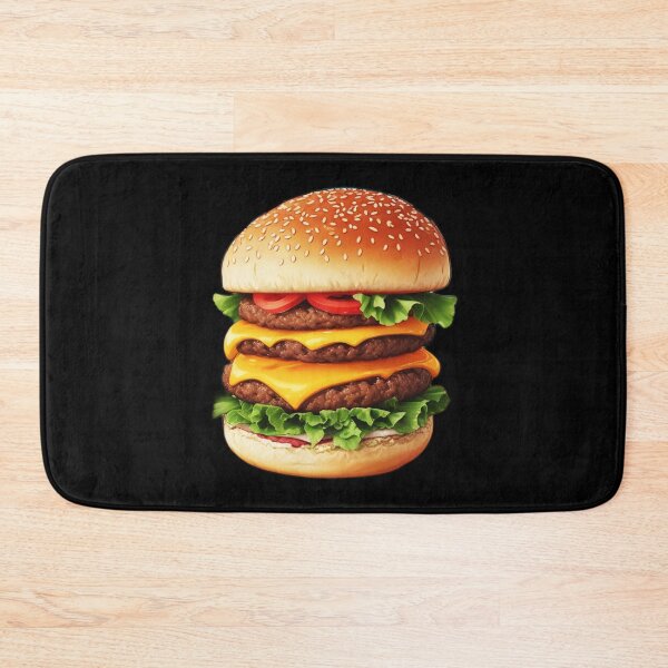 Item preview, Tasty Triple Cheeseburger for Foodies designed and sold by Ridiculam Toga.