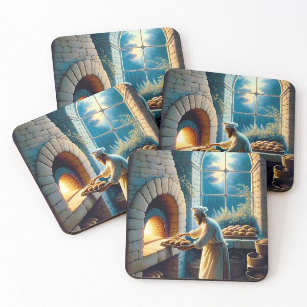 Item preview, Moonlit Baker in the Quiet of the Night designed and sold by PictorialWhimsy.
