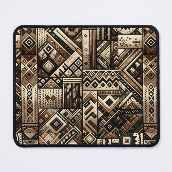 Item preview, Artisanal Africa Tribal Ethnic Geometric Seamless Pattern designed and sold by Furahisha.
