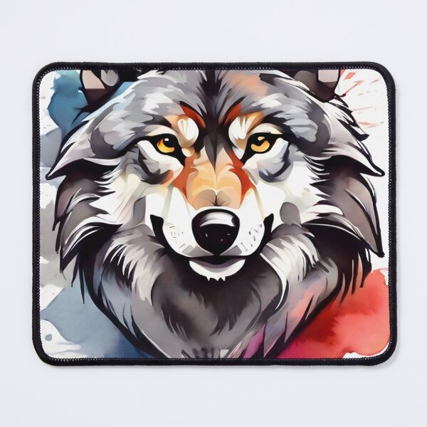 Item preview, High quality wolf painting designed and sold by RAILGUNWII.