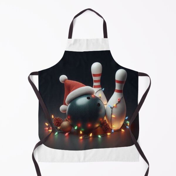 Item preview, Festive Bowling Ball and Santa Cone Spectacle designed and sold by HeadTurningArt.