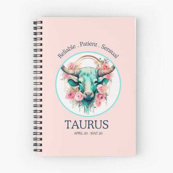 Item preview, Taurus  zodiac- Horescope/SunSign Theme  on pink back ground designed and sold by CosmicNook1.