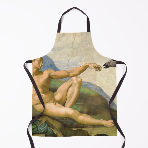 Item preview, The Original Creation Of Adam With Giraffe designed and sold by Mythos57.