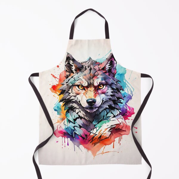 Item preview, High quality wolf painting designed and sold by RAILGUNWII.