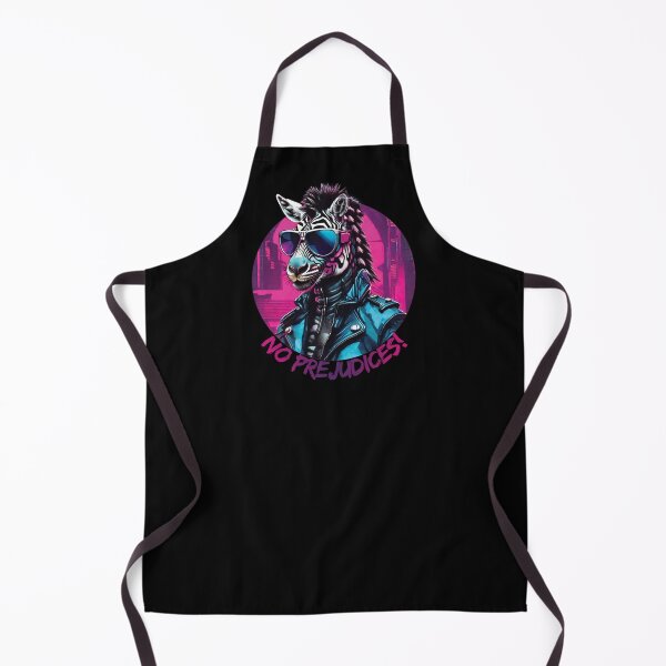 Item preview, Synthwave zebra in sunglasses - No prejudices! designed and sold by HarridanCreates.