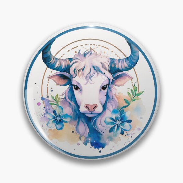 Item preview, Taurus  zodiac- Horescope/SunSign Theme  on white back ground designed and sold by CosmicNook1.