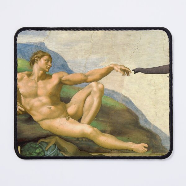 Item preview, The Original Creation Of Adam With Elephant designed and sold by Mythos57.
