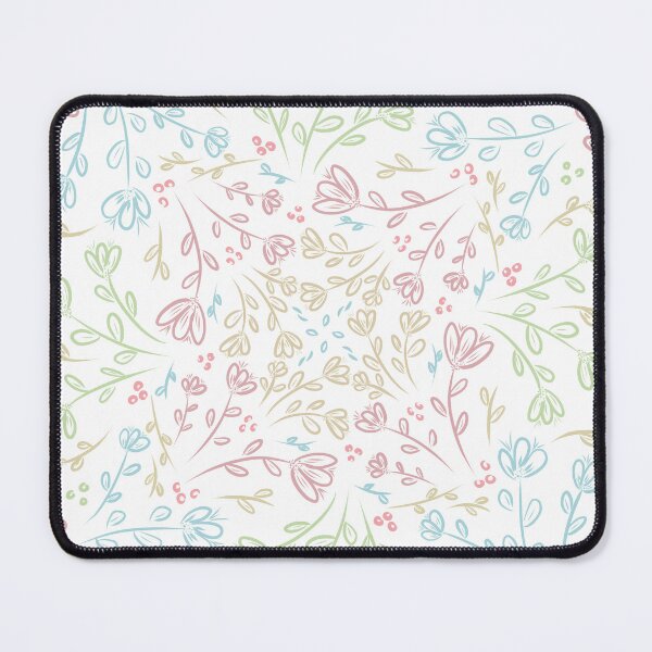 Item preview, Spring Delicate Floral Pattern - white background designed and sold by AlinaSCorner.