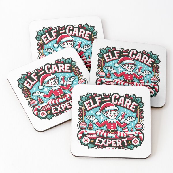 Item preview, Yoga Elf - Self-Care Christmas Style designed and sold by Bratak.