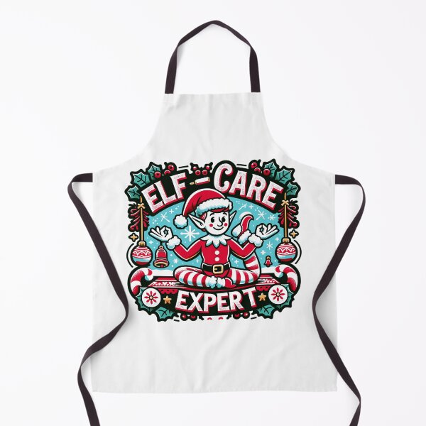 Aperçu de l'œuvre Yoga Elf - Self-Care Christmas Style créée et vendue par Bratak.