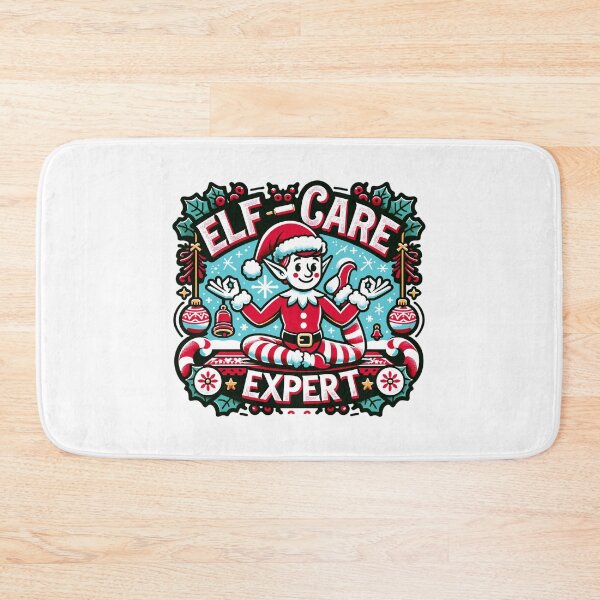 Item preview, Yoga Elf - Self-Care Christmas Style designed and sold by Bratak.