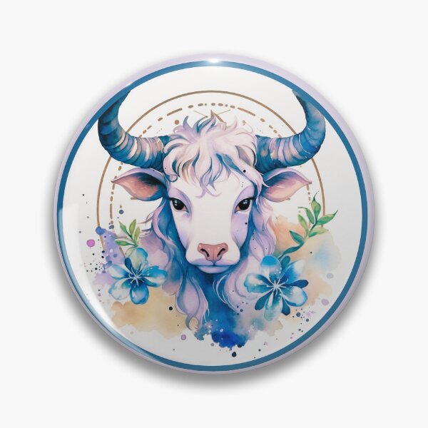 Artikelvorschau, Sternzeichen Stier – Horoskop/Sonnenzeichen-Thema auf lavendelfarbenem Hintergrund entworfen und verkauft von CosmicNook1.