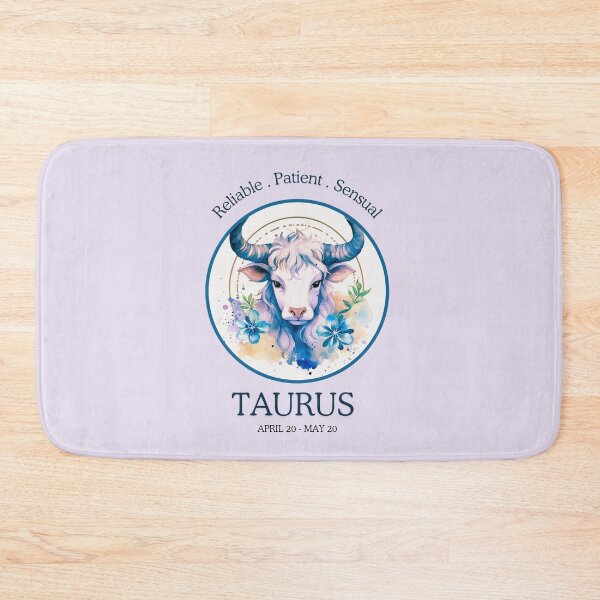 Item preview, Taurus  zodiac- Horescope/SunSign Theme  on lavender back ground designed and sold by CosmicNook1.