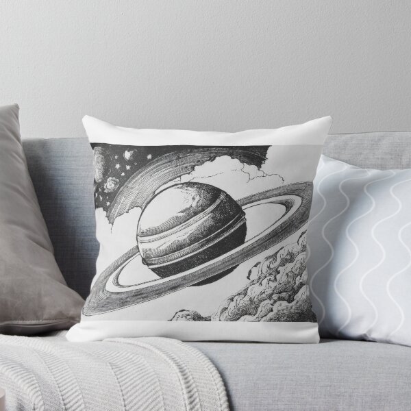 Item preview, Saturn in the clouds designed and sold by KAELEM-SHOP.