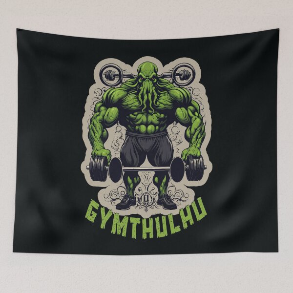 Item preview, Gym lover Cthulhu  designed and sold by SidTastic .