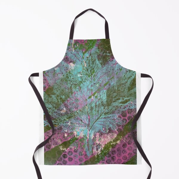 Item preview, Everything Included Mixed Media Monoprint designed and sold by vallisrowe.