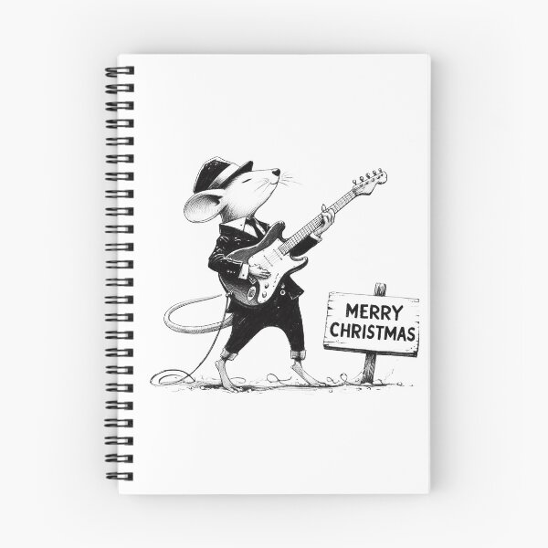 Item preview, Guitar-playing mouse musician  designed and sold by Happinessgiver.